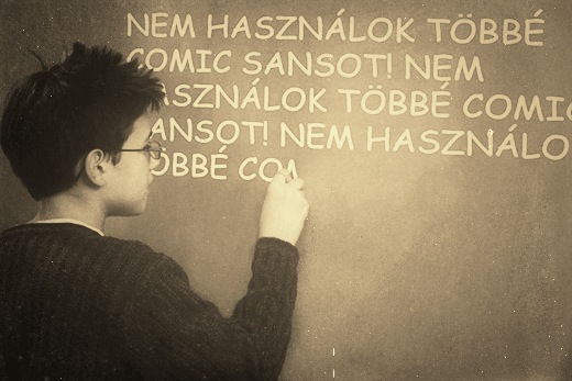 Nem használok többé Comic Sansot!