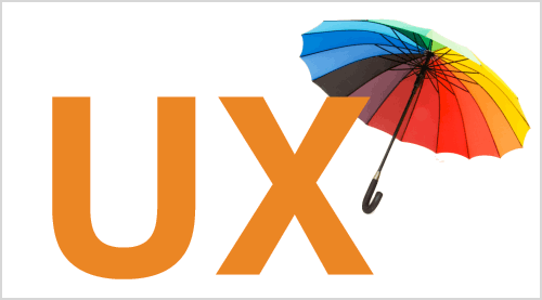 UX, mint ernyő
