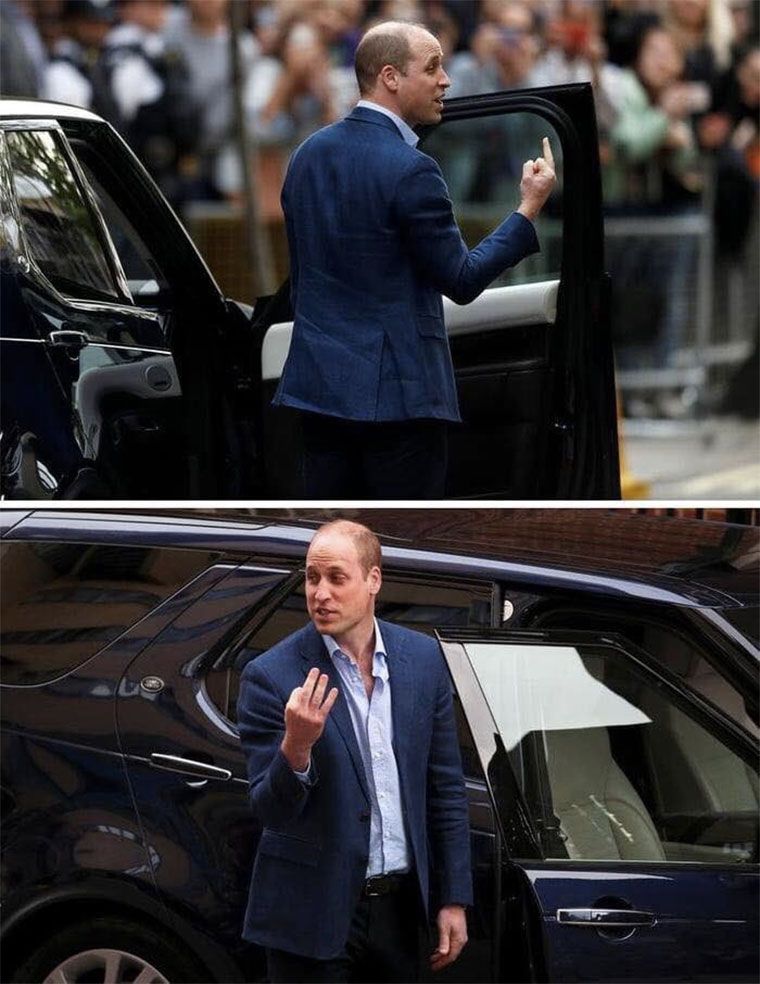 egy férfi félig feltartja a kezét. egyik oldalról magyarázó mozdulatot tesz, másik szögből pedig olyan, mintha bemutatna